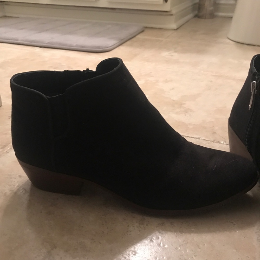black target booties